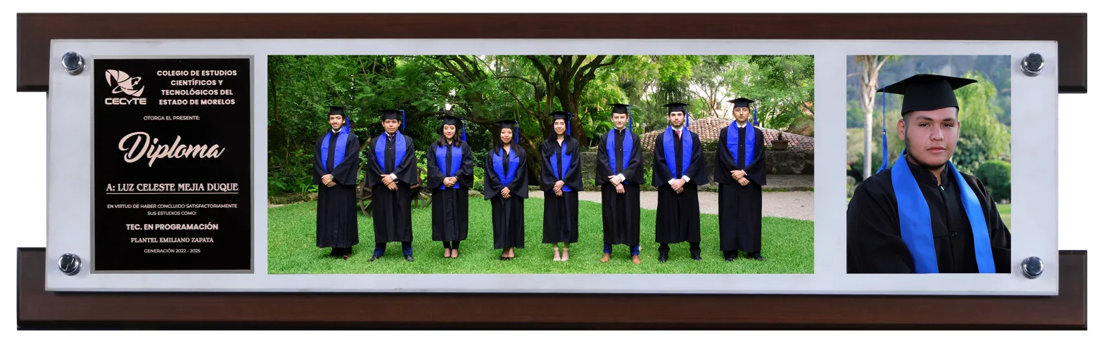 Tríptico Grupal Bicolor Blanco